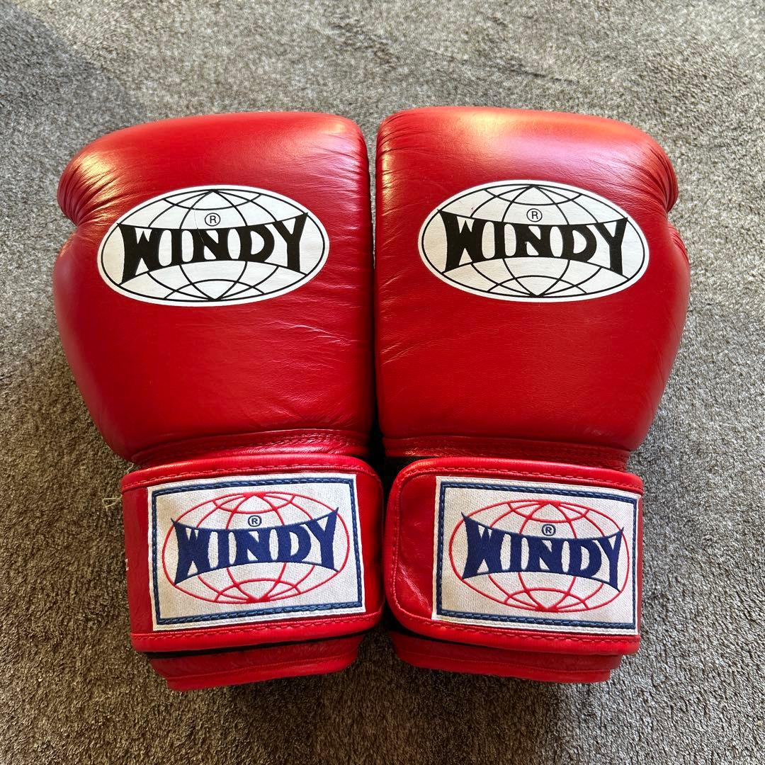 WINDY ボクシンググローブ 赤