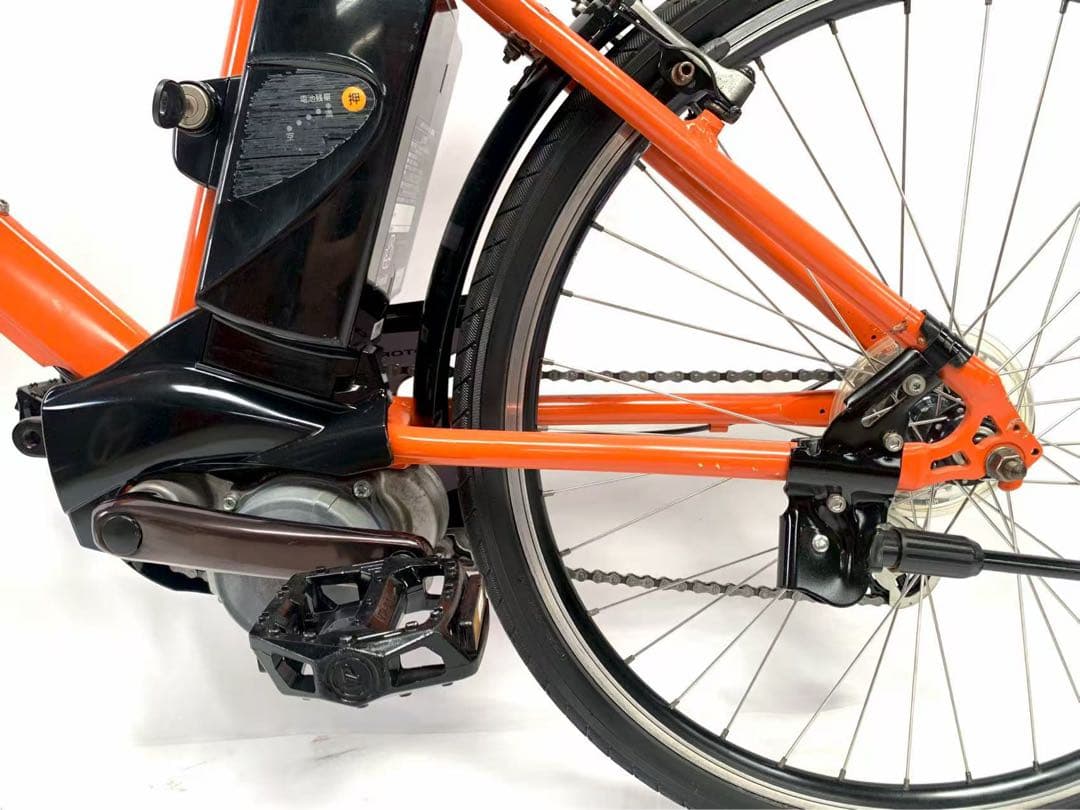 【即乘】送料無料Panasonic電動自転車17.6Ah 押し5点灯動作確認済