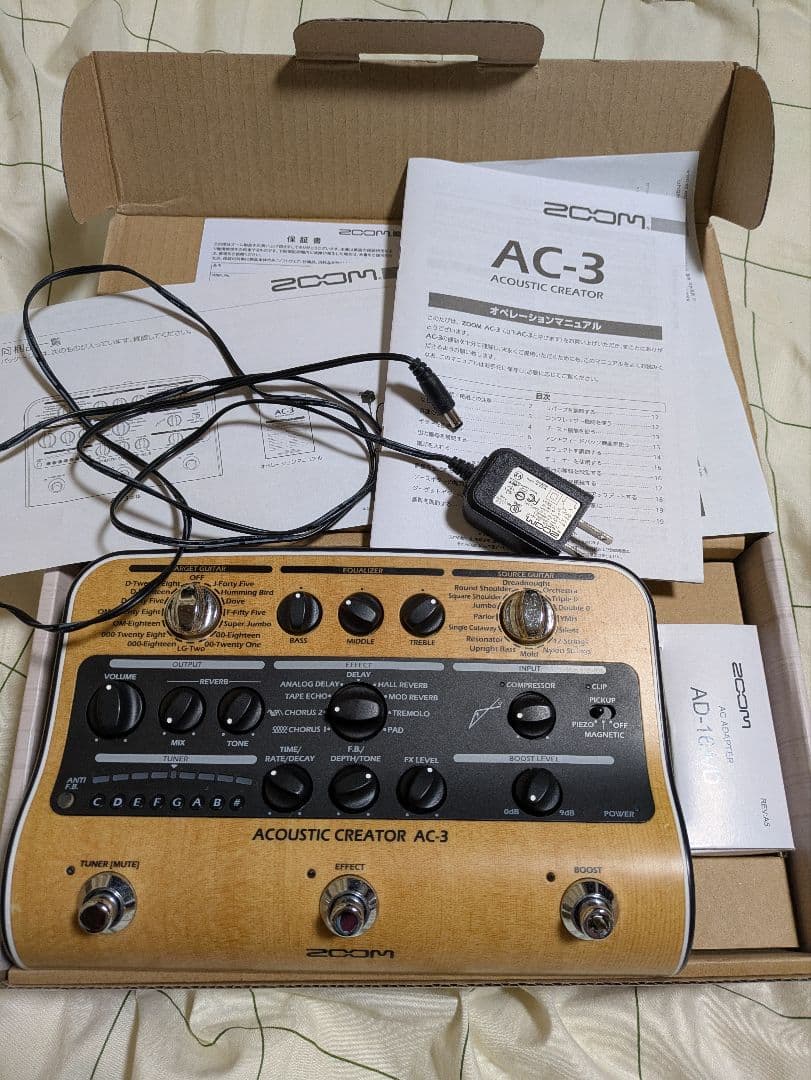 ギター ZOOM / AC-3 Acoustic Creator