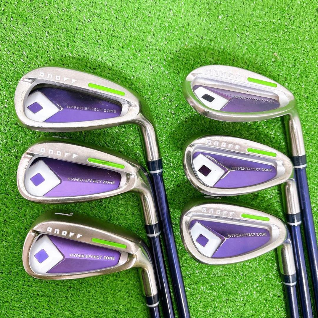 良品 ONOFF オノフ レディース　ゴルフ 11本　セット L 初心者