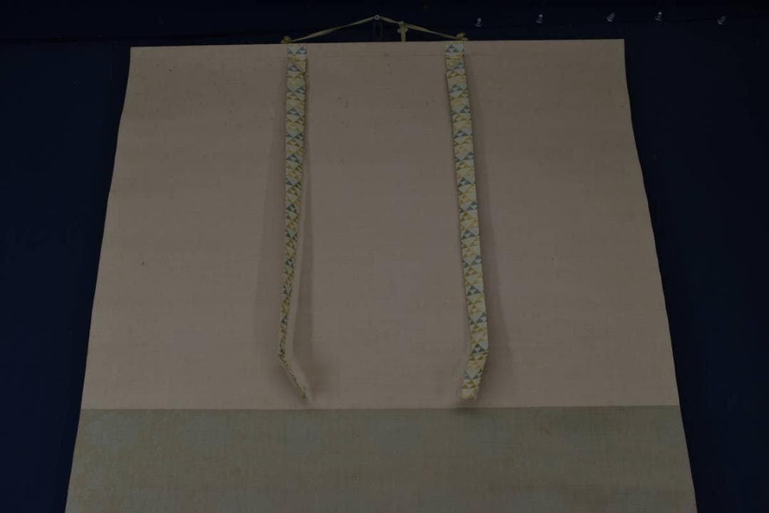 zcst）【真作】小川千甕/武者図/掛軸/名家伝来/AA-157