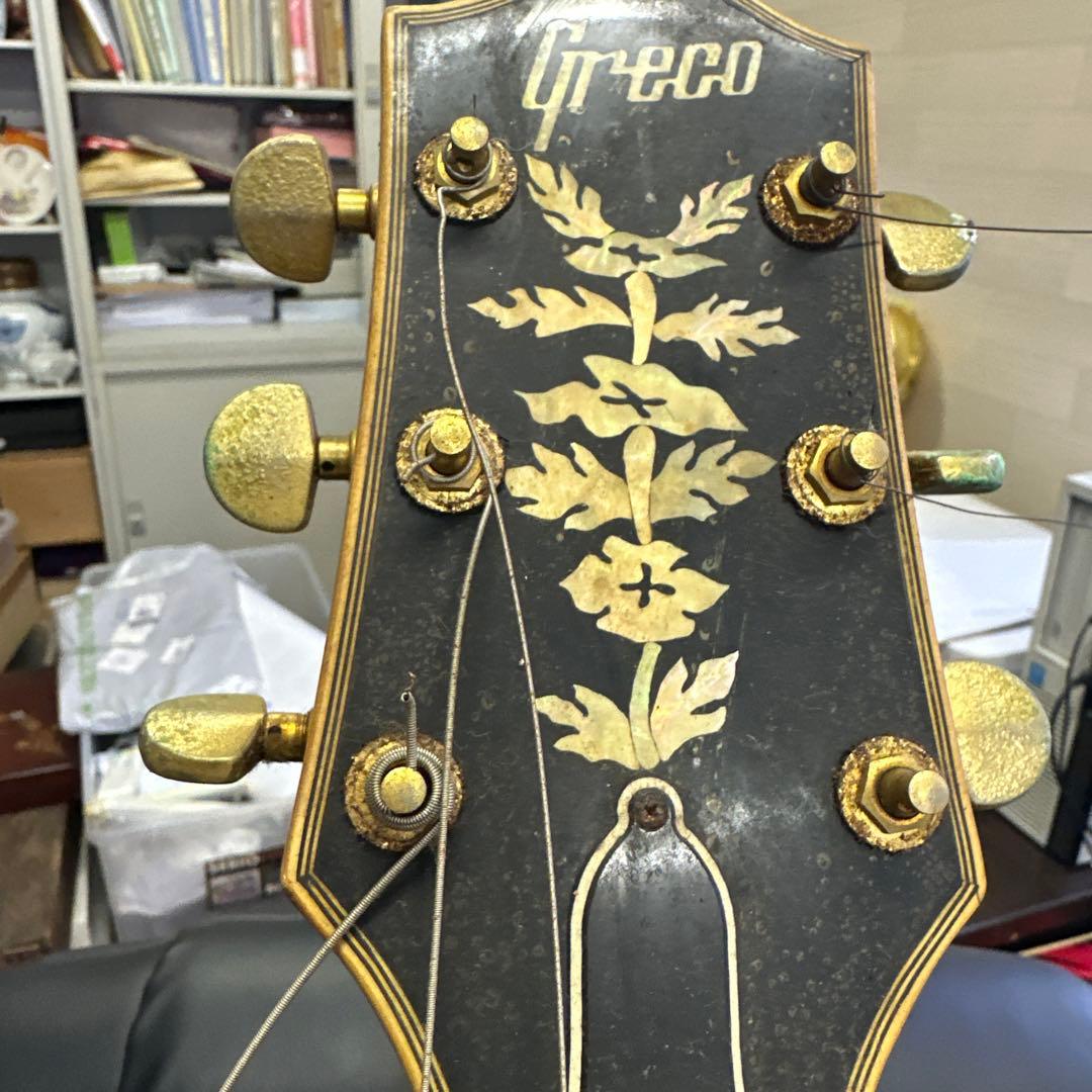 【ジャンク品】 GRECOのフルアコ ハワードロバーツモデル