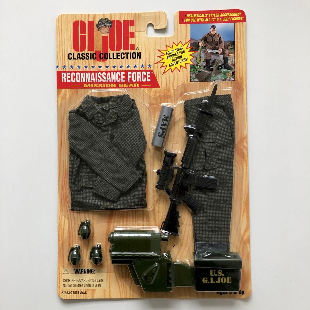 GIジョー クラシックコレクション SAS フィギュア＋未開封ギア2種セット