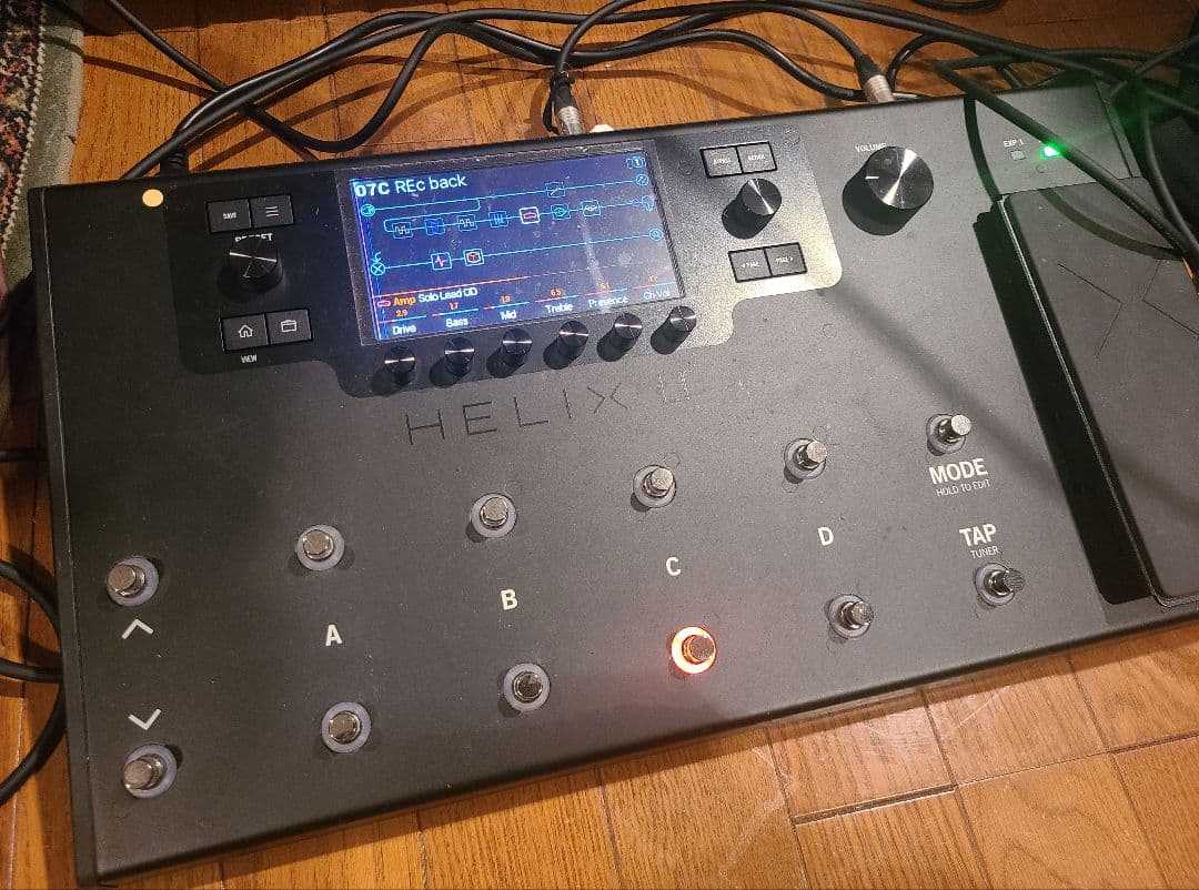 Line 6 Helix LT ギターエフェクター