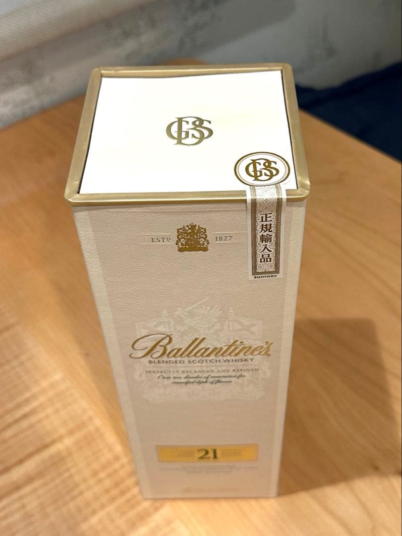 Ballantine's 21年 700ml 箱付き未開封