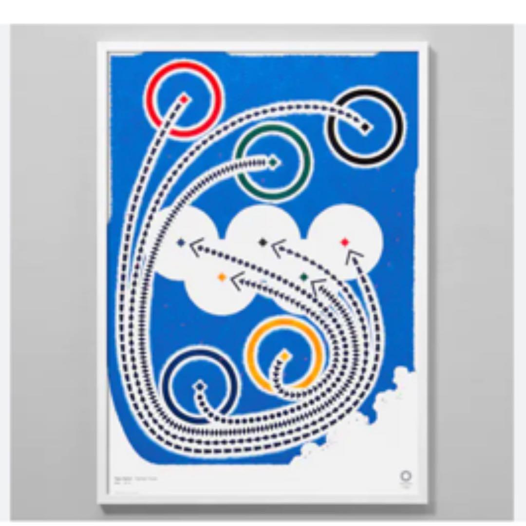 ハ*ー様 佐藤卓　東京オリンピック　アート　ポスター　ライセンス　公式　商品　完