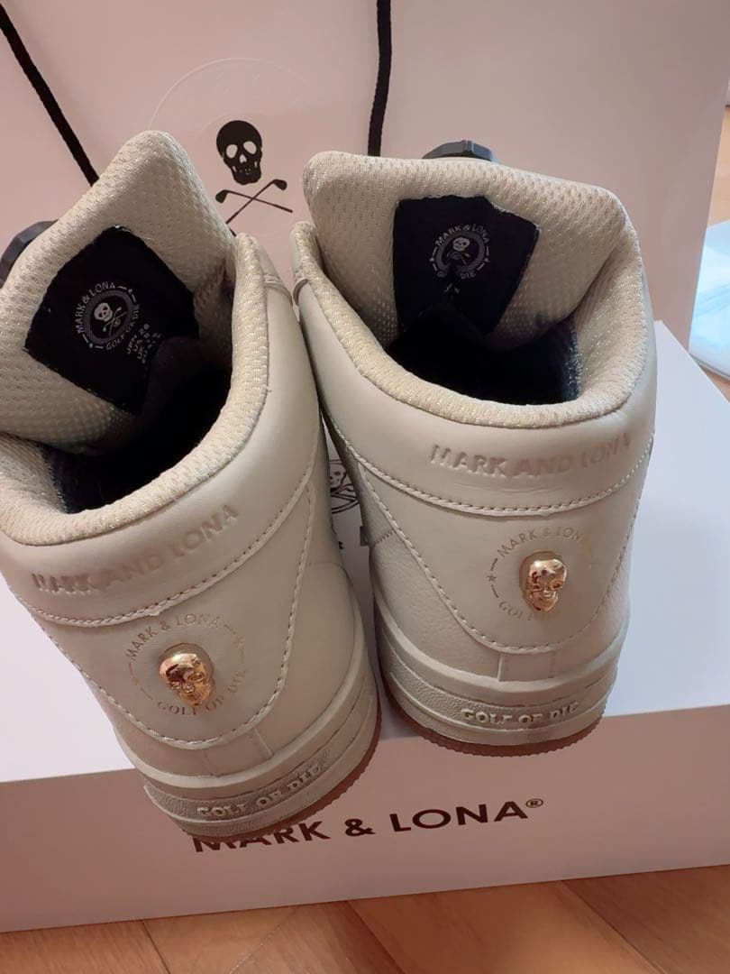 MARK & LONA ゴルフシューズ ホワイト　男女兼用