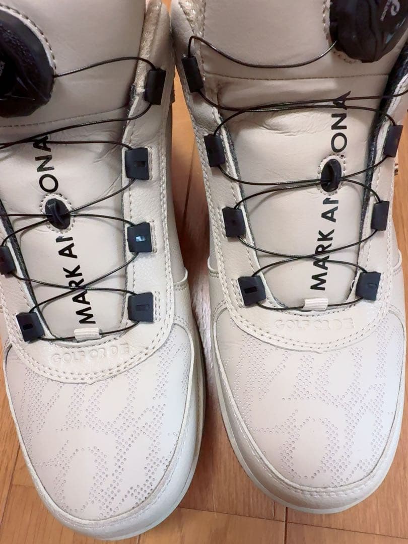 MARK & LONA ゴルフシューズ ホワイト　男女兼用