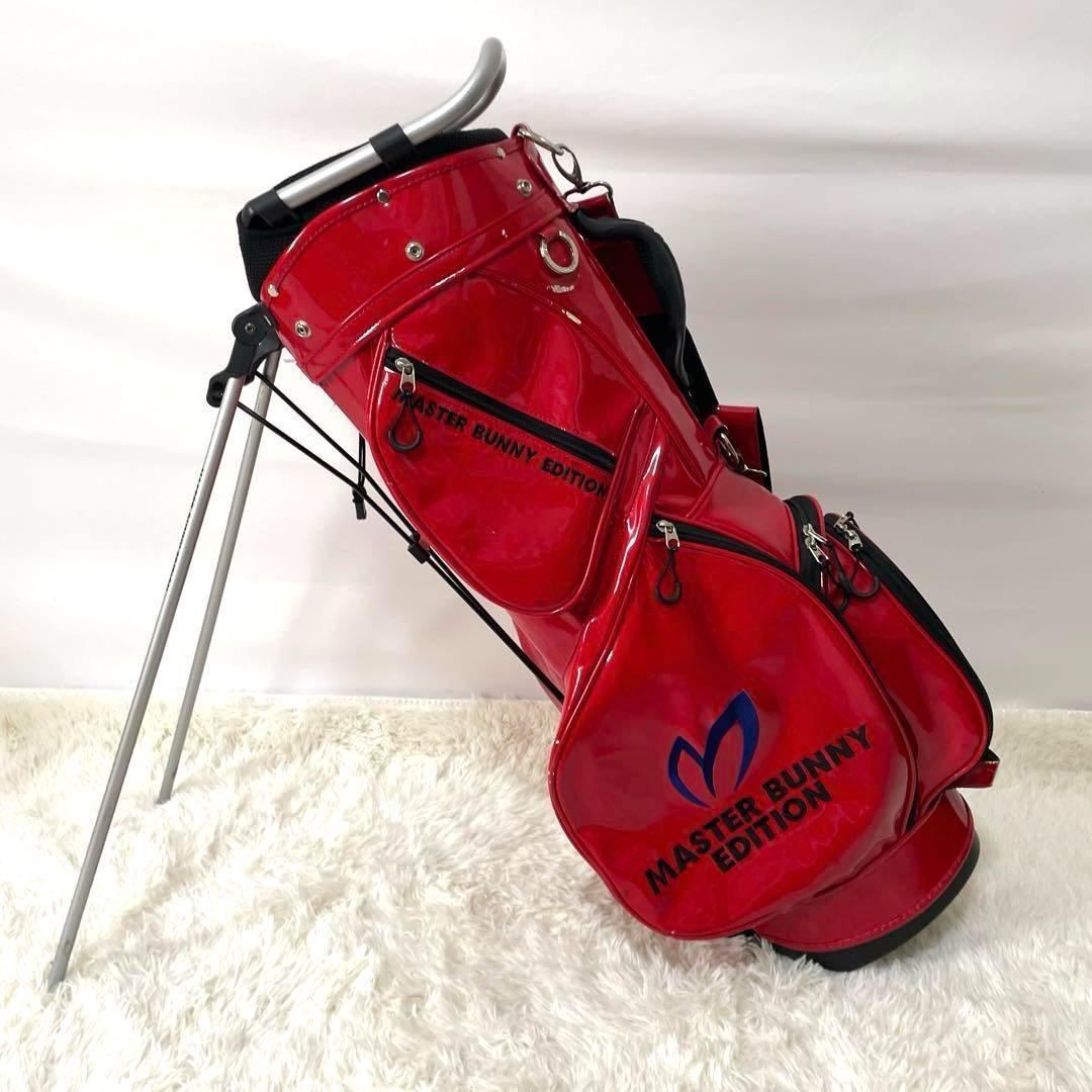 人気モデル✨マスターバニーエディション スタンド式 キャディバッグ エナメル
