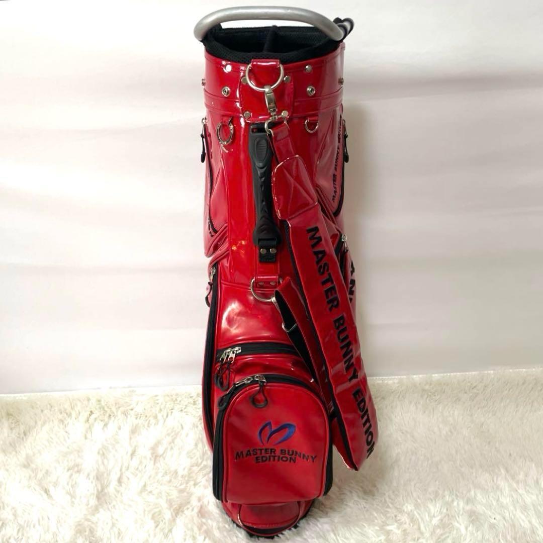 人気モデル✨マスターバニーエディション スタンド式 キャディバッグ エナメル