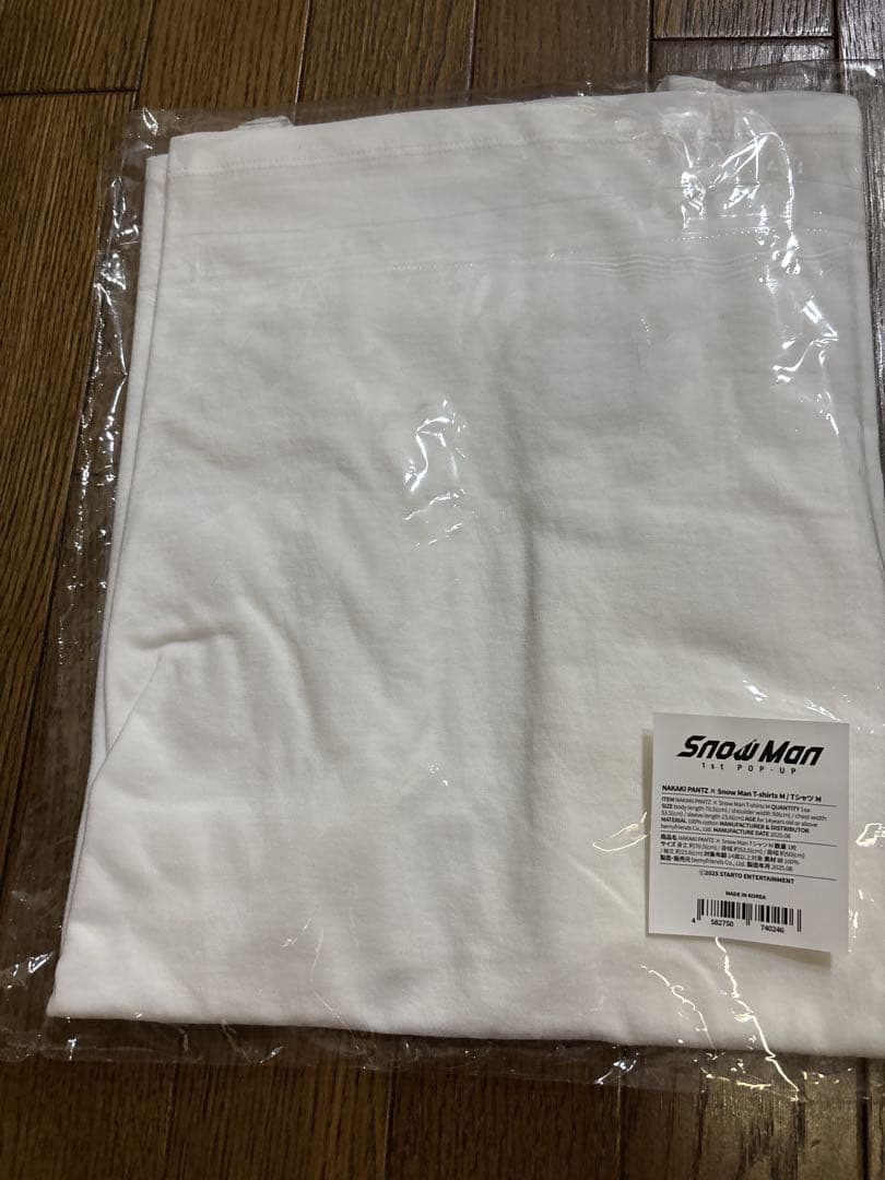  Man 1st POP-UP Tシャツ白　Mサイズ