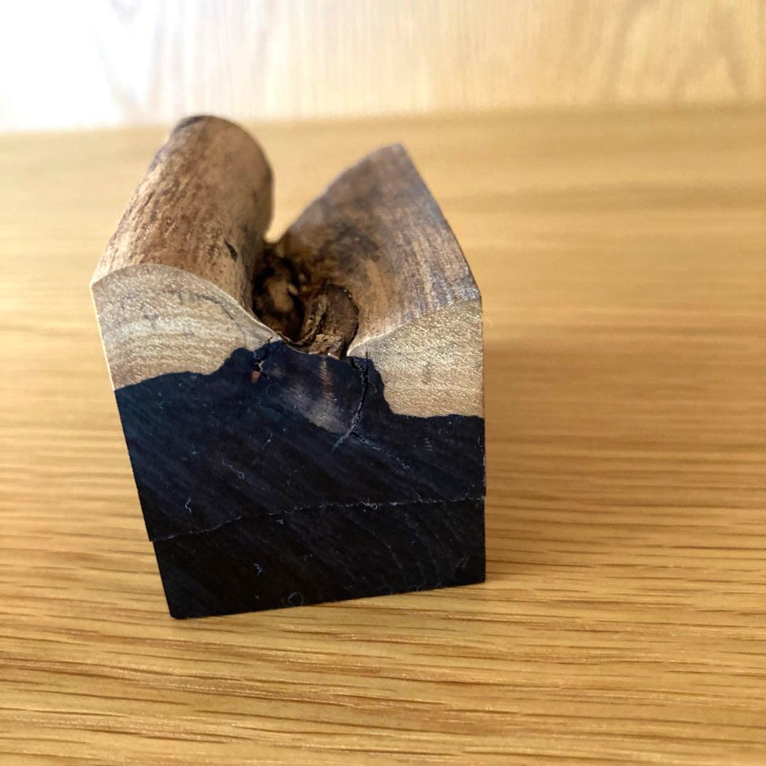 【茶道具】糸トンボ　割香合　喜三誠志　輪島　螺鈿