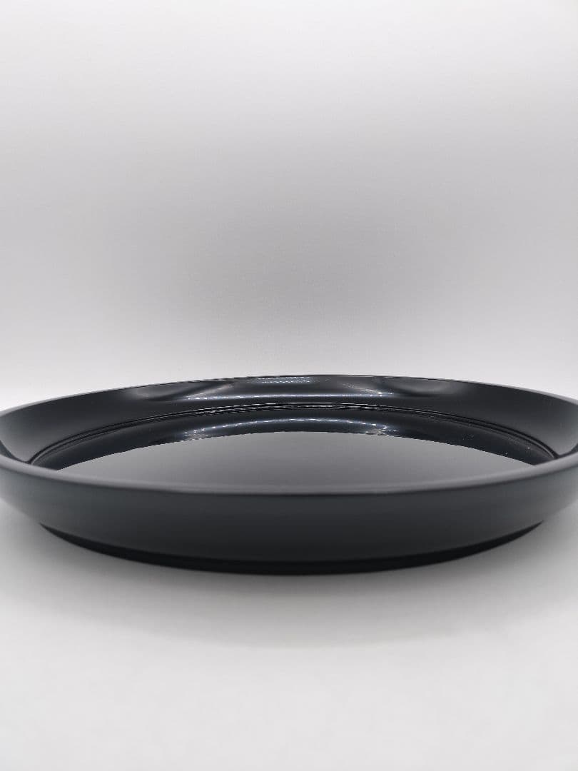 c583 大円盆 真塗 紙箱 茶道具 古物