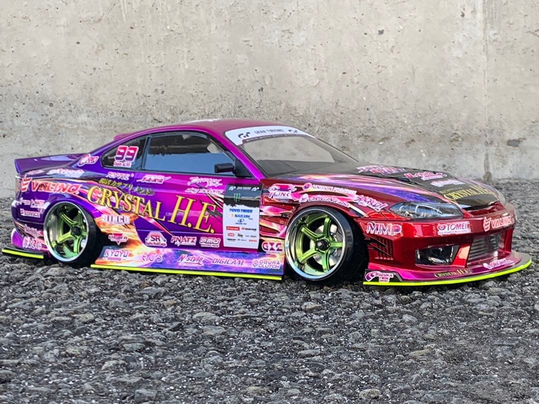 アディクション　アライブフーン　シルビア　限定ボディ キャンディーラメ塗装品