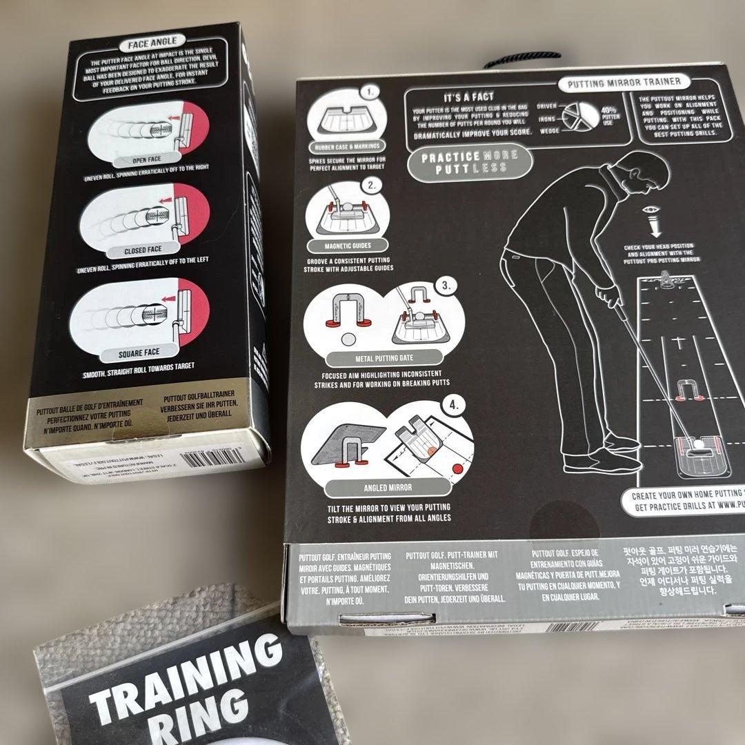 PuttOUT パッティングミラー トレーナー