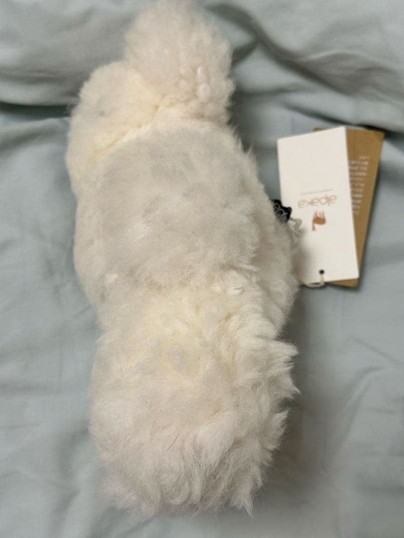 【美品タグ付き】alpaka sami 30cm アルパカ テディベア