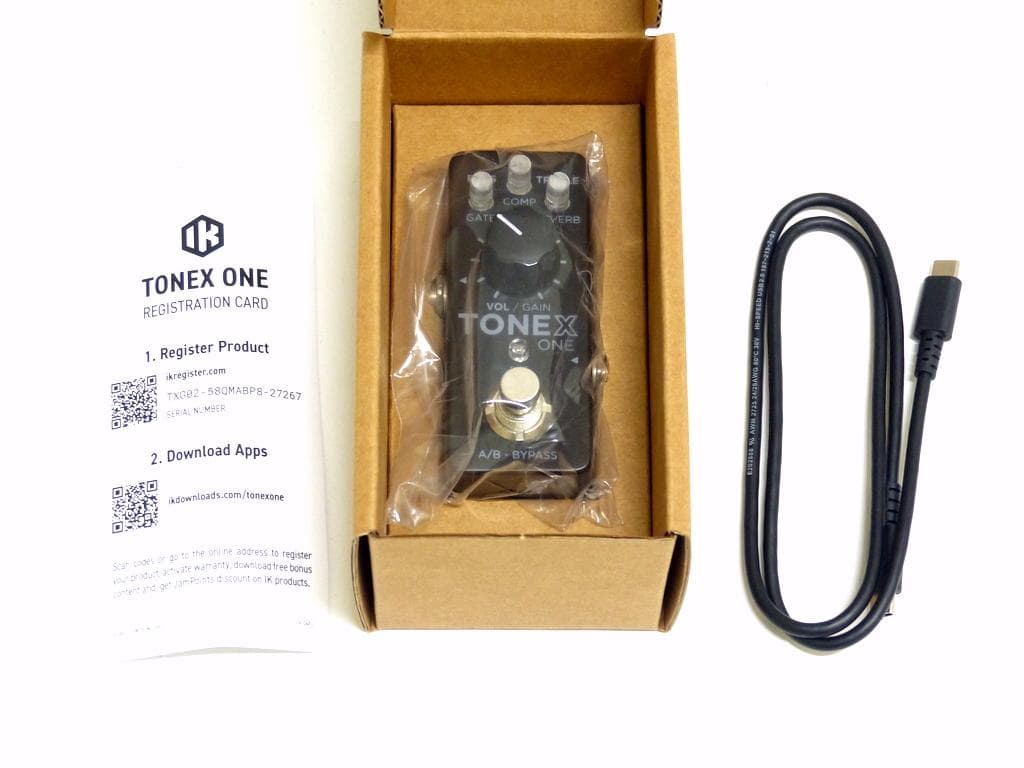 2103ほぼ未使用 IK Multimedia TONEX ONE エフェクター