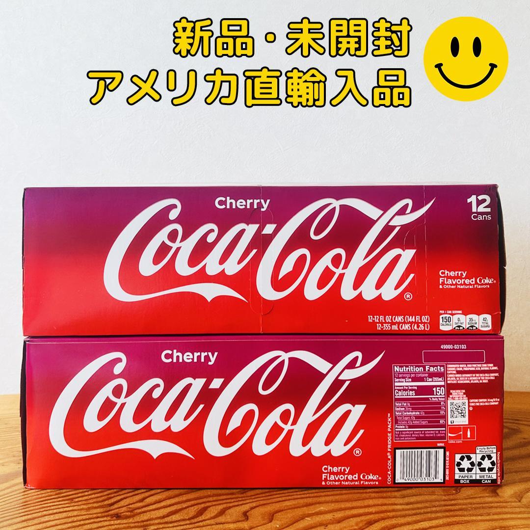 Cherry Coca-Cola 4ケース(12缶x4)