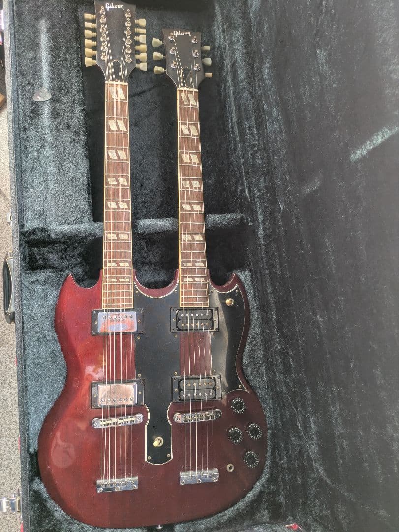 フェルナンデス製ダブルネック　ジミー・ペイジタイプ