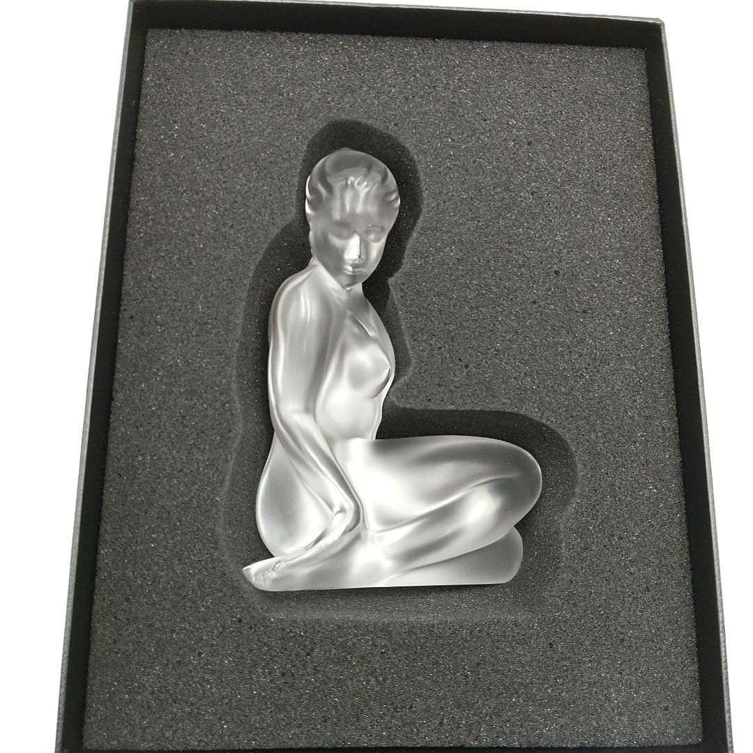 LALIQUE ラリック オブジェFLORE フロール 裸婦 クリスタル