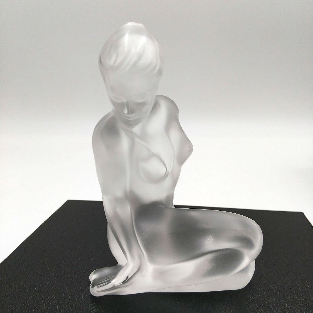 LALIQUE ラリック オブジェFLORE フロール 裸婦 クリスタル