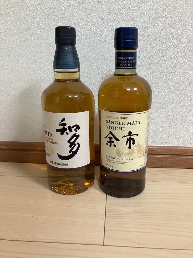 余市 知多 ウイスキー セット　700ml