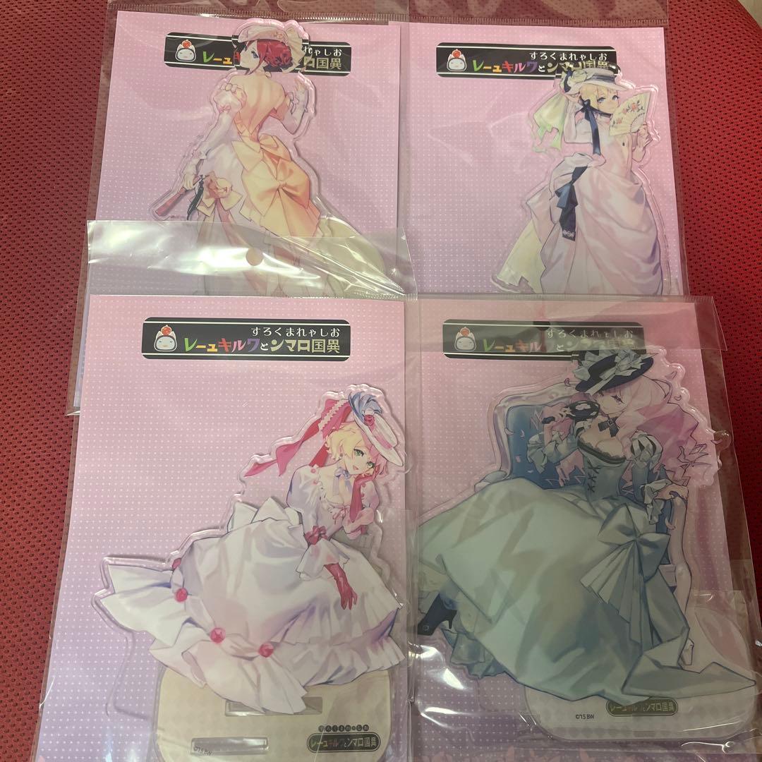 オシャレマクロス 異国ロマンとワルキューレ アクリルスタンド 4つセット