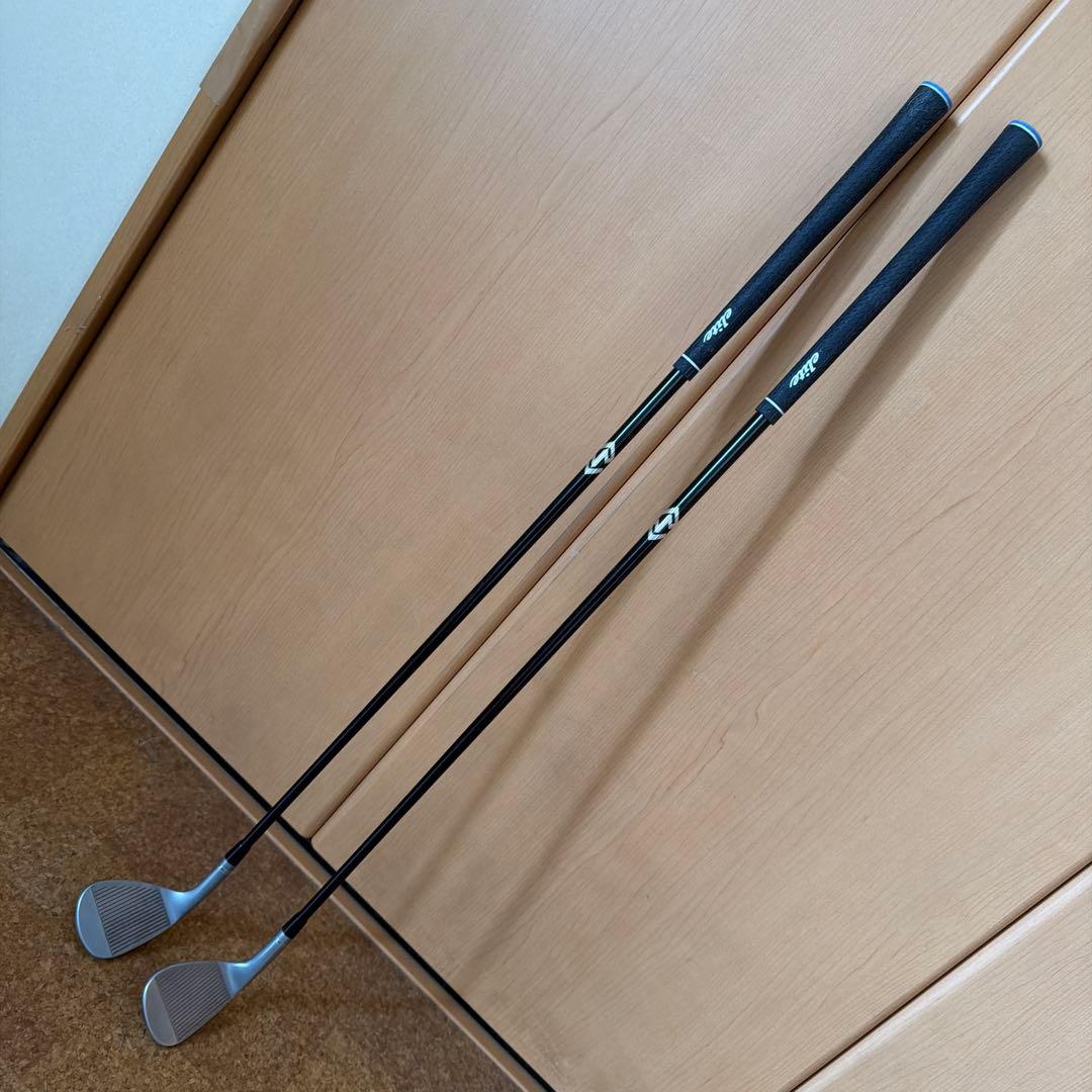 テーラー社MG5ウェッジ52°58°ラウネシャフト刺し２本セット