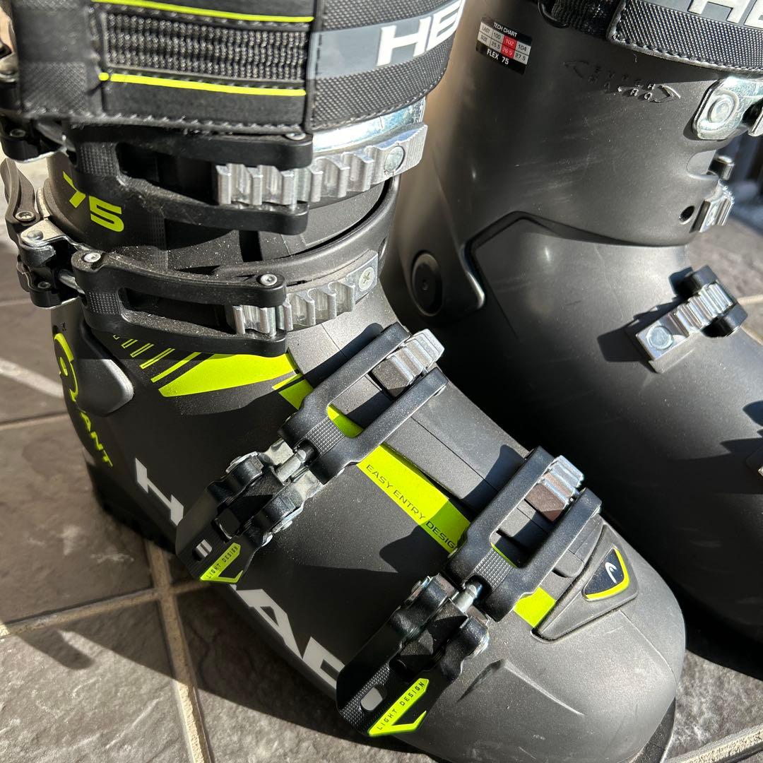 HEAD スキー ブーツ ブラック 26~26.5cm