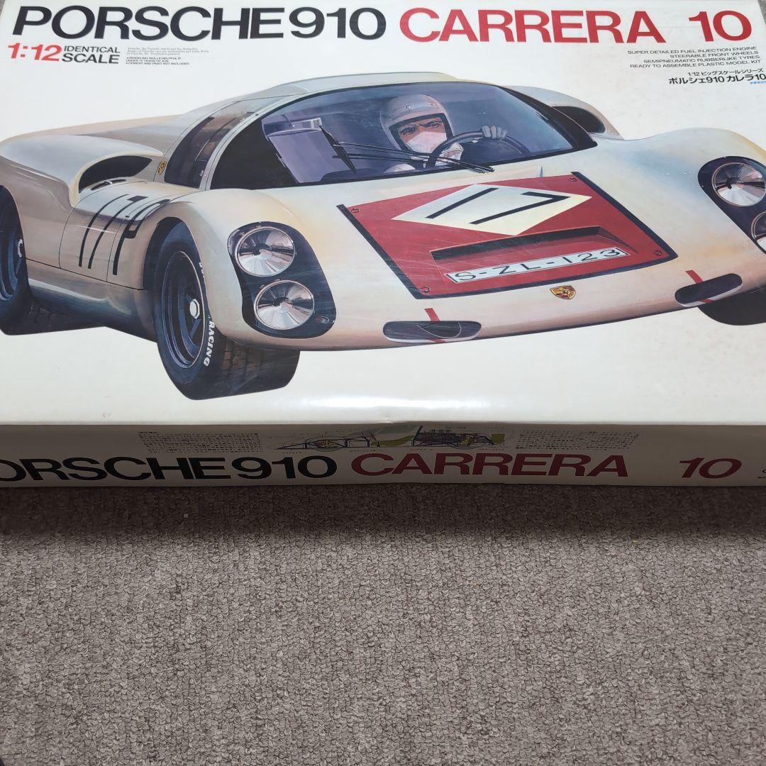 Tamiya Porsche 910 Carrera 10 1:12 開封済