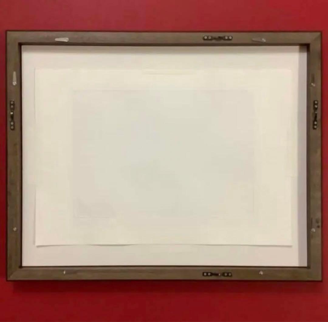 絵画・額縁・版画・織田 義郎・新品未使用・二年坂・エッチング・美術品・インテリア