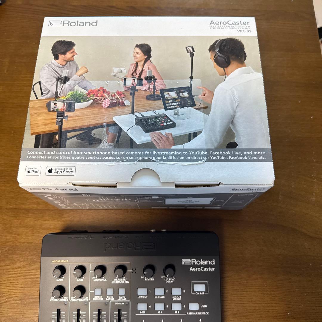 Roland AeroCaster VRC-01 ライブストリーミングシステム