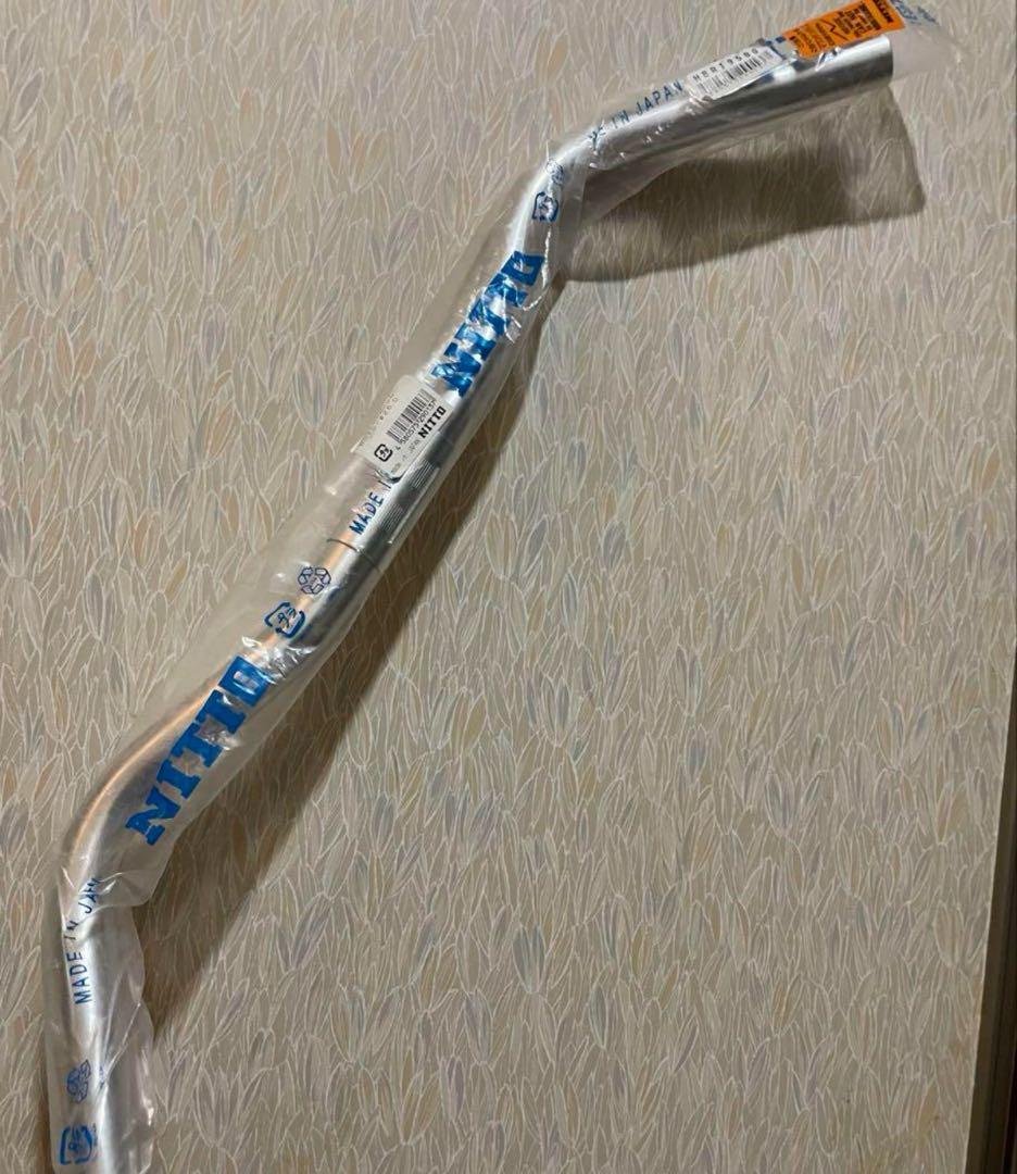 日東　Nitto B2522AA シルバー 570 ハンドルバー　オールドMTB