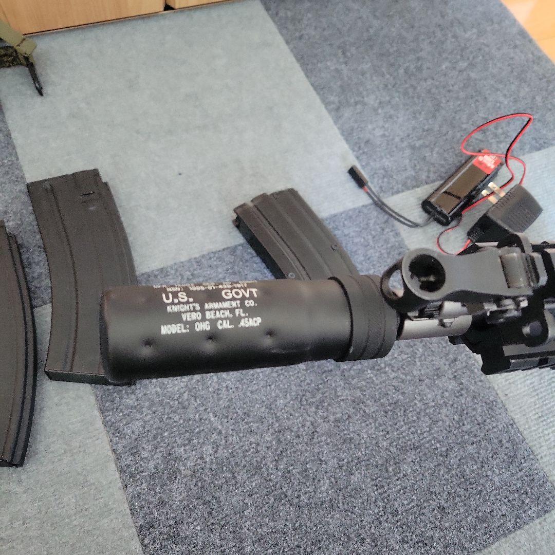 スカーL CQC 次世代電動ガン 4本マガジン付き