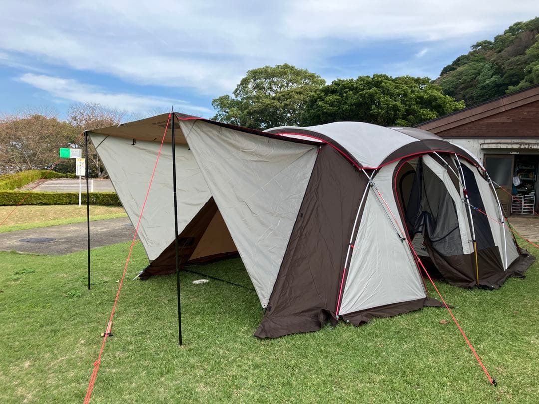 【週末値下げ】4Sワイド2ルームカーブ 、インナーテント&グランドシート