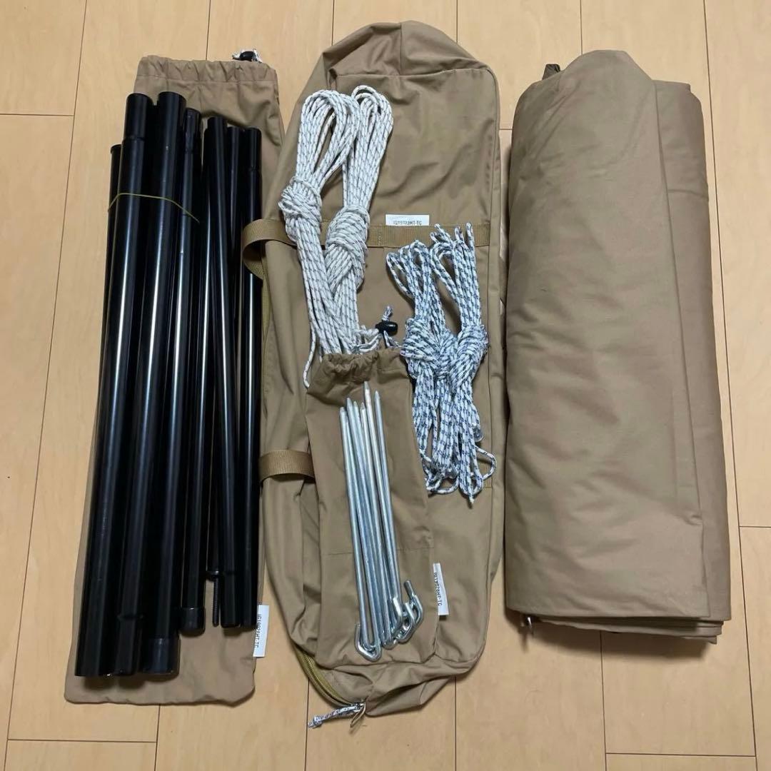 イグニオのワンポールテントとタープのセット