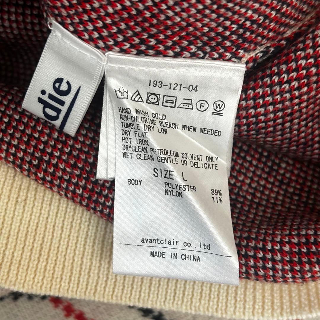 サンディ　Sandie セットアップ　ニット　セーター　スカート 総柄