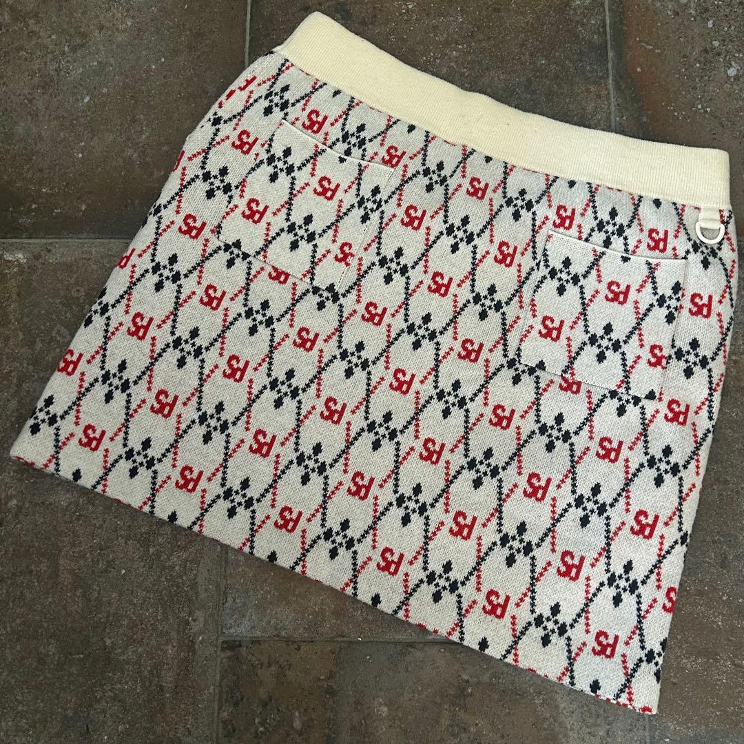 サンディ　Sandie セットアップ　ニット　セーター　スカート 総柄