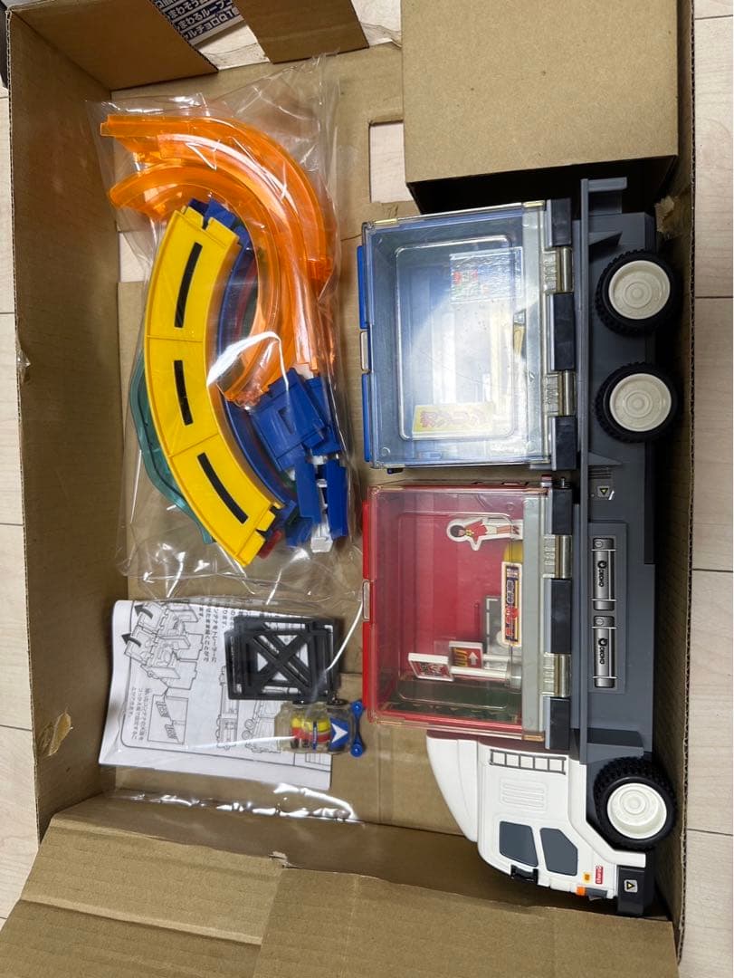 チョロQ コンテナトレーラー　ループ付き　20周年