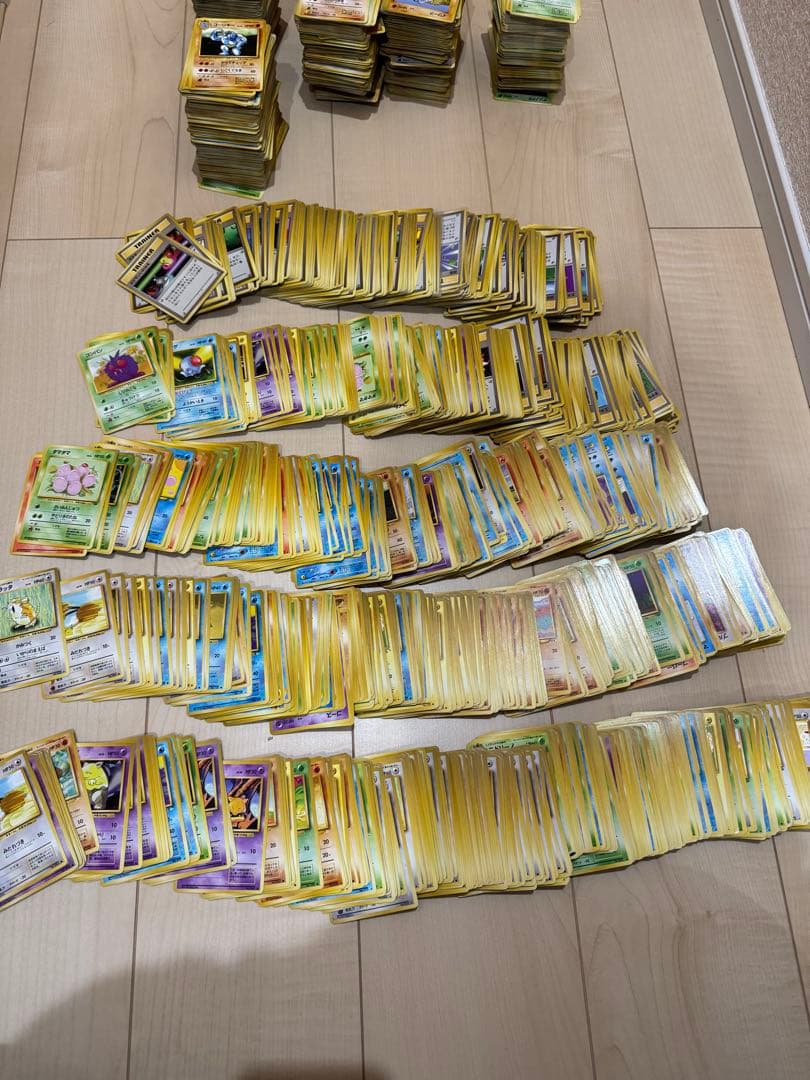 ポケモンカード　旧裏 まとめ売り约3300枚 エネルギーカード無し