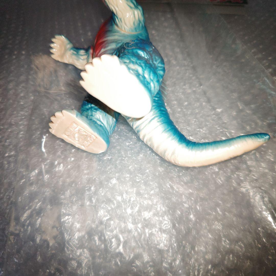 ブルマァク　キングザウルス三世　ソフビ　ブルー　帰ってきたウルトラマン