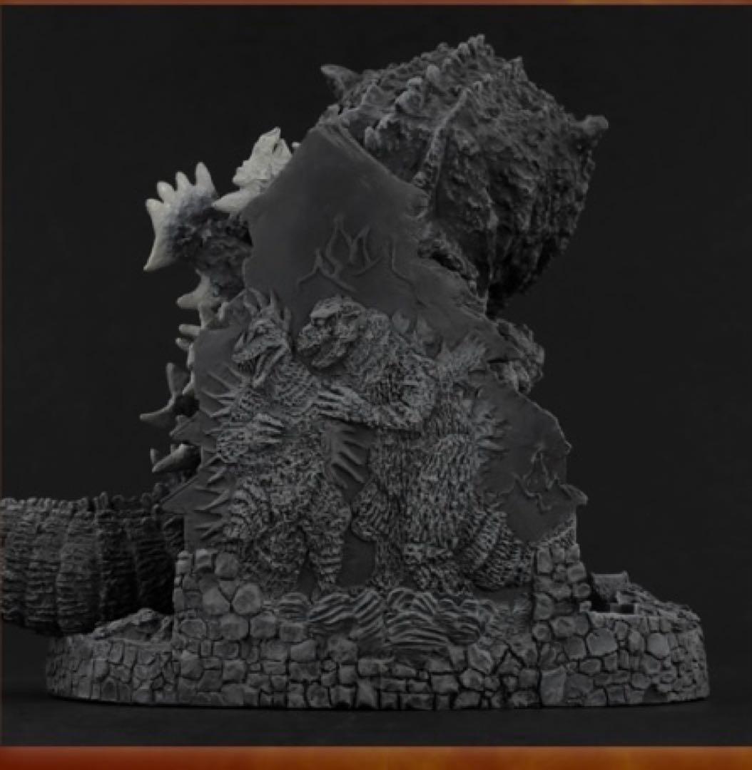 デフォリアル　ゴジラ(1955) 大阪城ジオラマセット　少年リック限定