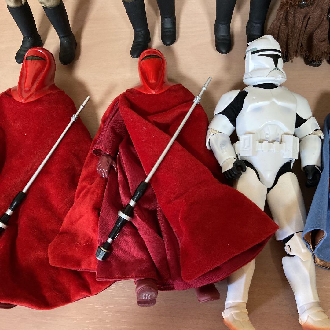 【めちゃ得】スターウォーズ　30センチ大フィギュア10体＋小1体＋武器色々セット