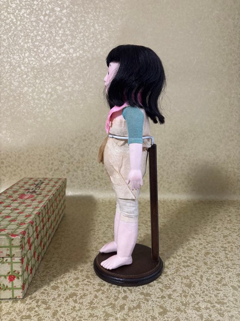 市松人形　抱き人形　３５cm