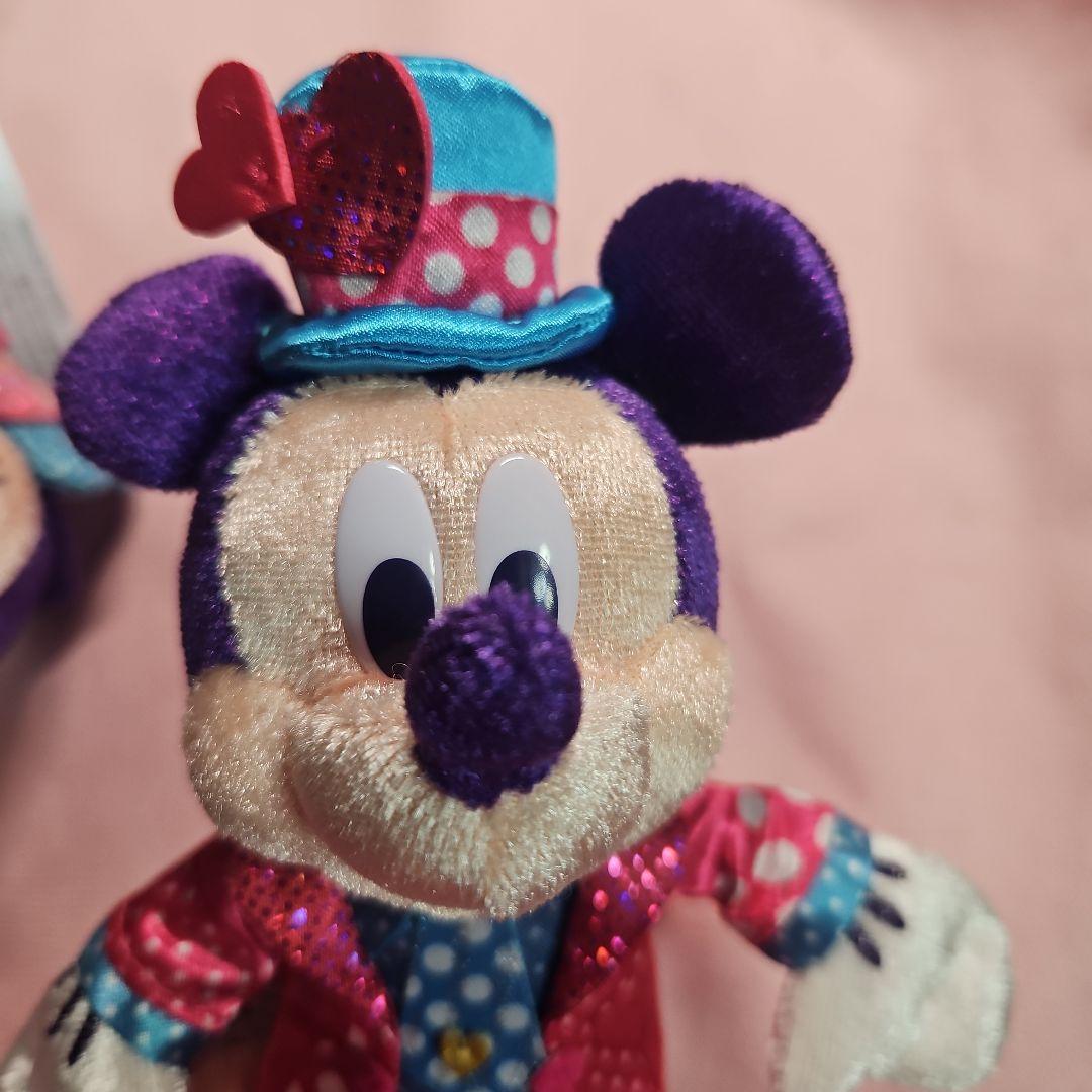 ミッキー・ミニー・プルート ぬいぐるみセット　ミニパル　ディズニー　ぬいば