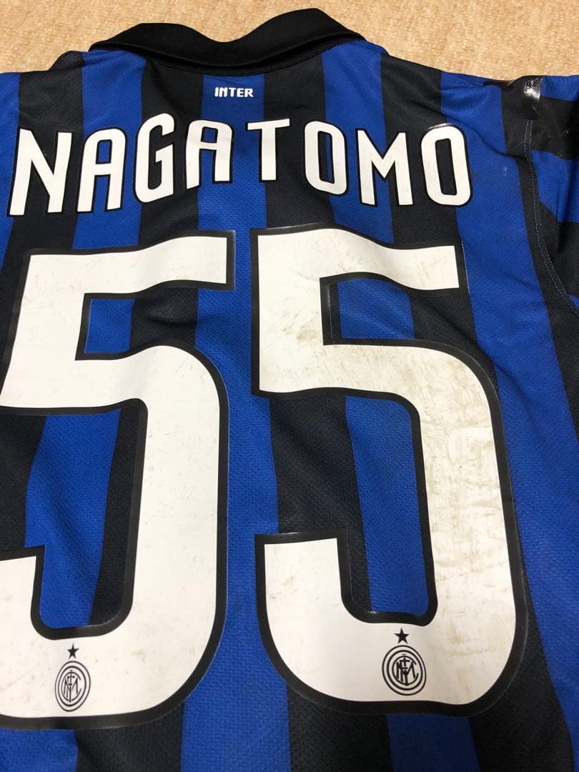 11 12 CL ホーム　インテル　長友　長袖実使用マルセイユ戦