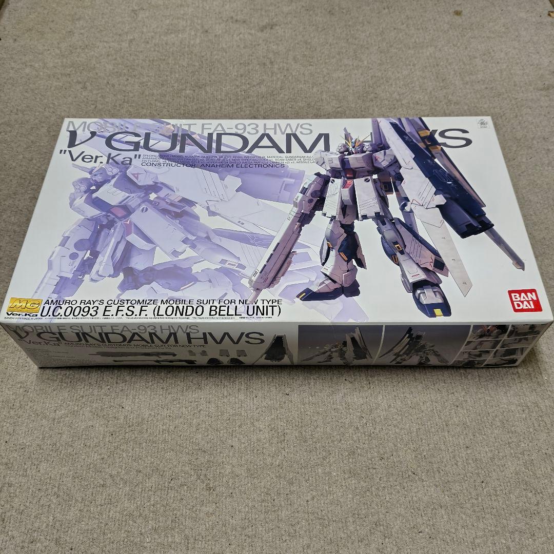 未組立品 MG 1/100 νガンダム HWS Ver.Ka