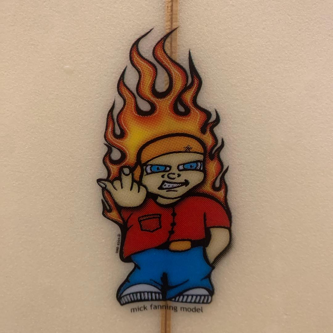 THC DHDショートボードアメリカ国旗サーフボード☆MICK FANNING☆