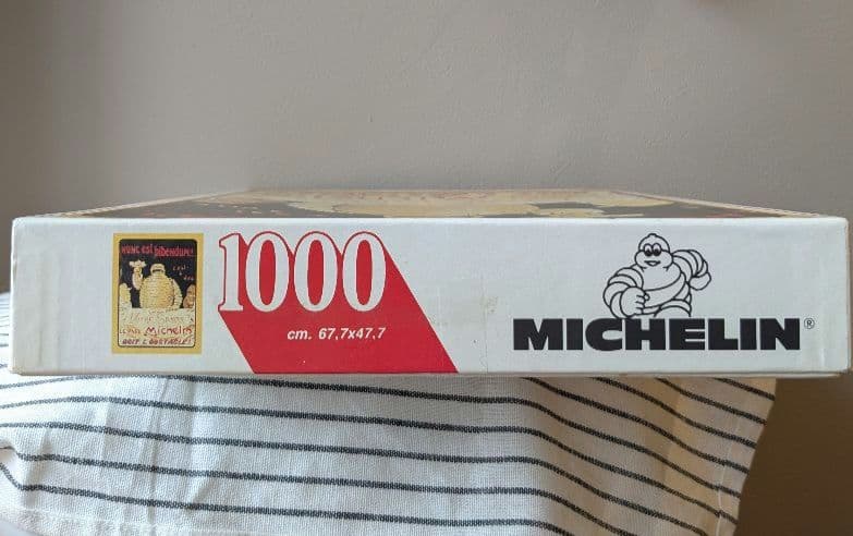 MICHELIN ビバンダム広告 1000ピースジグソーパズル　ミシュランマン