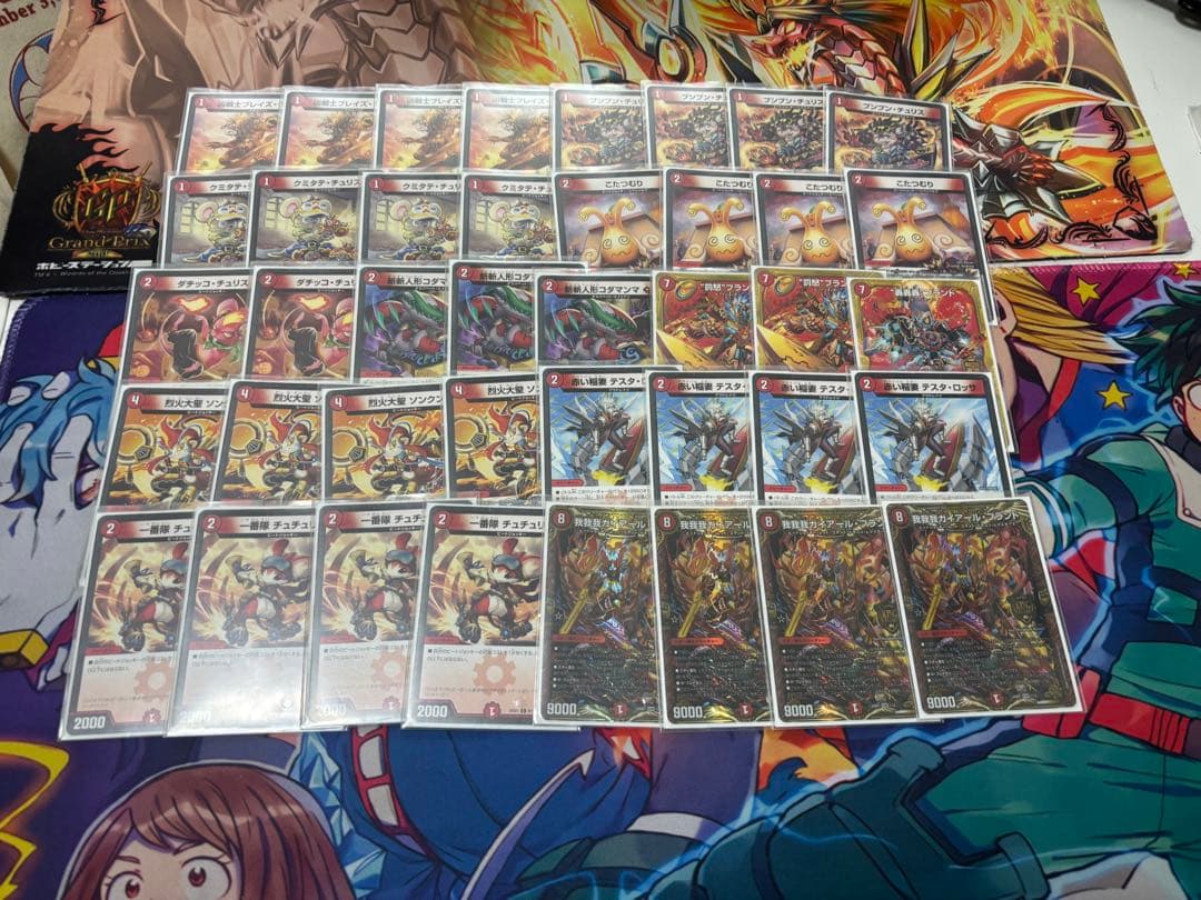 デュエマ 微高レート赤青覇道 赤単速攻デッキセット引退品